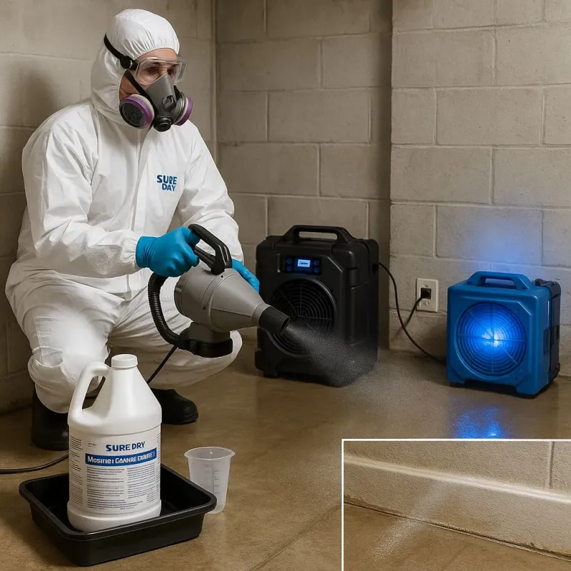Sanitization and Odor Removal process in Prairie Grove, AR