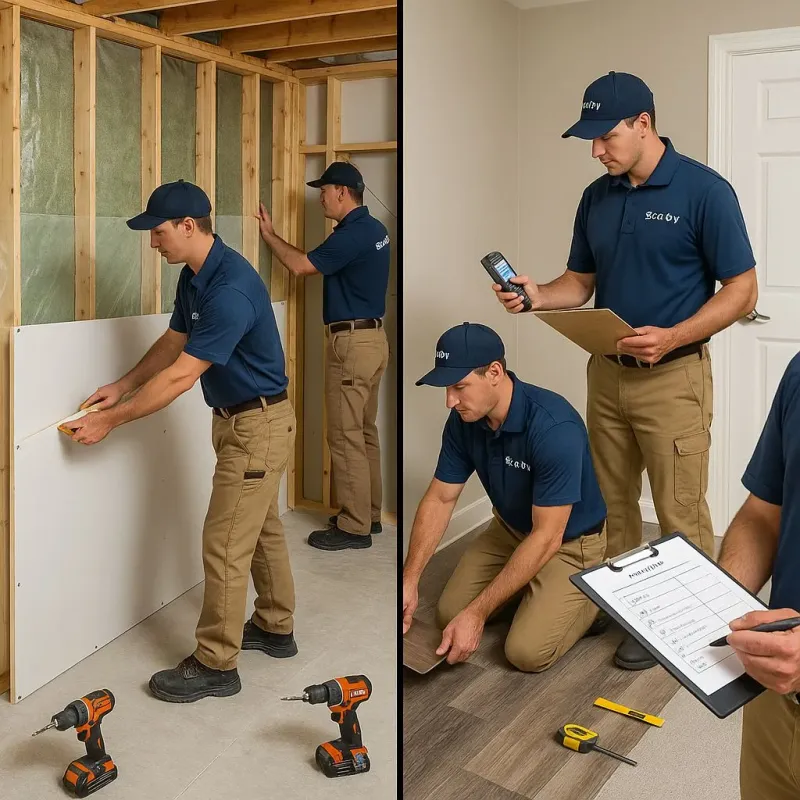 Repairs and Reconstruction process in Prairie Grove, AR
