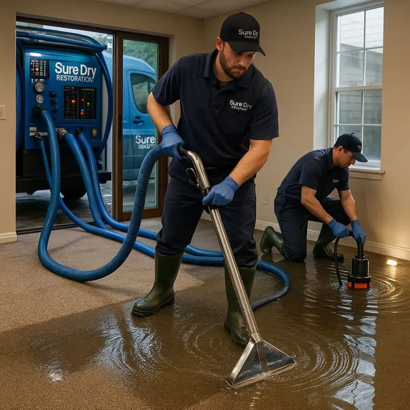 Water Extraction and Removal process in Prairie Grove, AR
